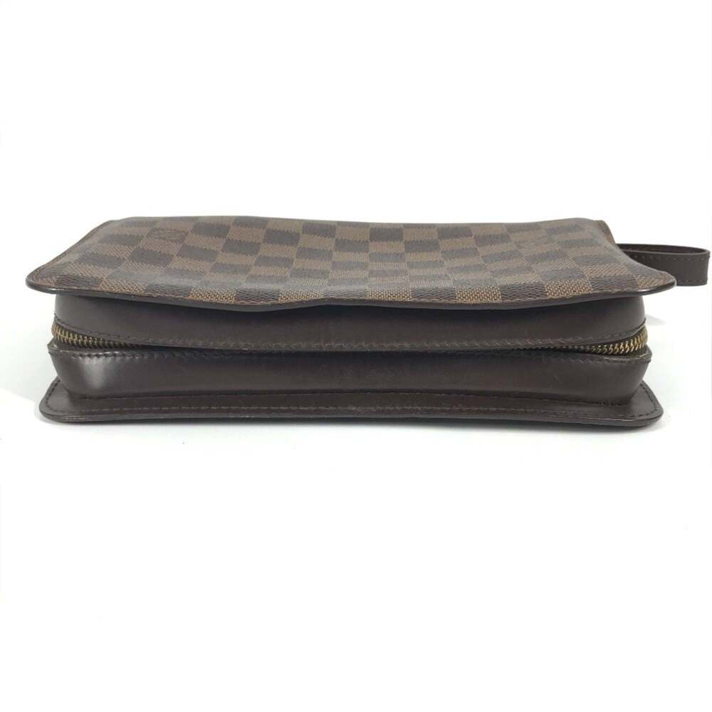 LOUIS VUITTON Authentic Brown Damier Canvas Pouch - Picture 6 of 16